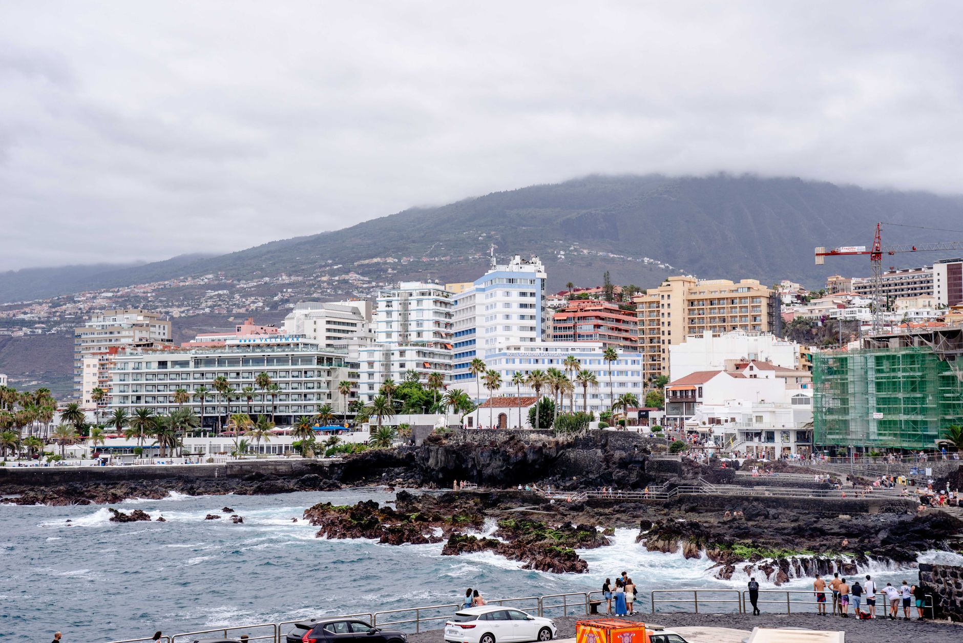 Puerto de la Cruz dans le nord de Ténérife